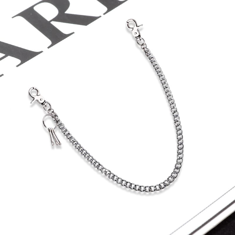 Цепь для брюк Ringlove Металлические цепочки для брюк унисекс - изображение 3