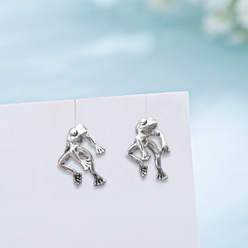 Серьги Серьги-гвоздики Ringlove из сплава унисекс - изображение 3