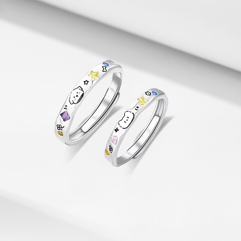 Кольцо Кольца RINGLOVE из серебра 925 пробы унисекс - изображение 2