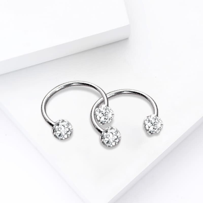 Серьги Серьги-гвоздики Ringlove из сплава унисекс - изображение 3