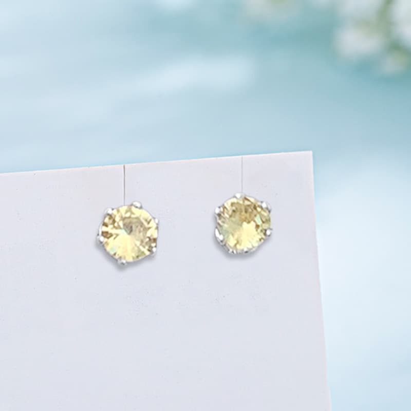 Серьги Серьги Ringlove с цирконием унисекс - изображение 3
