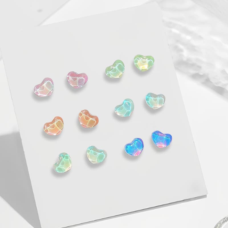 Серьги Ringlove Смола Серьги-гвоздики Женские - изображение 3