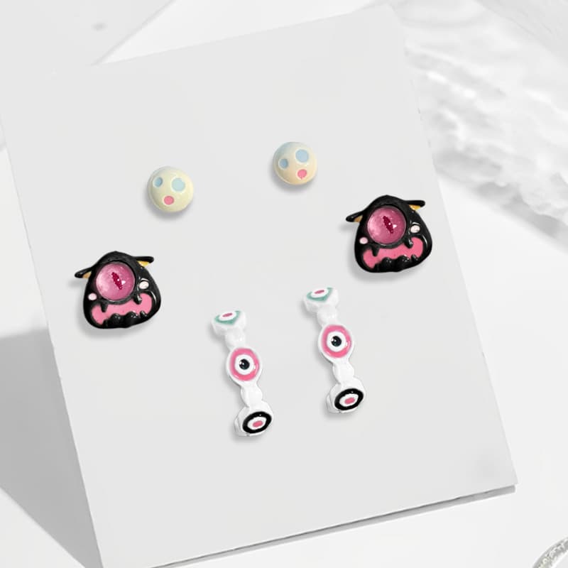 Серьги Серьги-гвоздики Ringlove из сплава женские - изображение 3