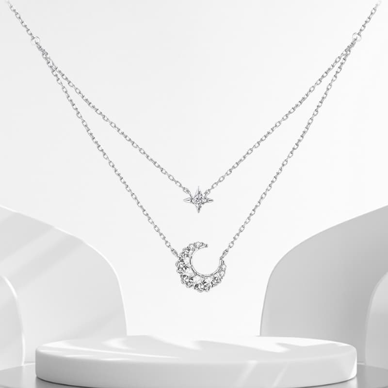 Ожерелье Ringlove Цирконовые ожерелья для женщин - изображение 5