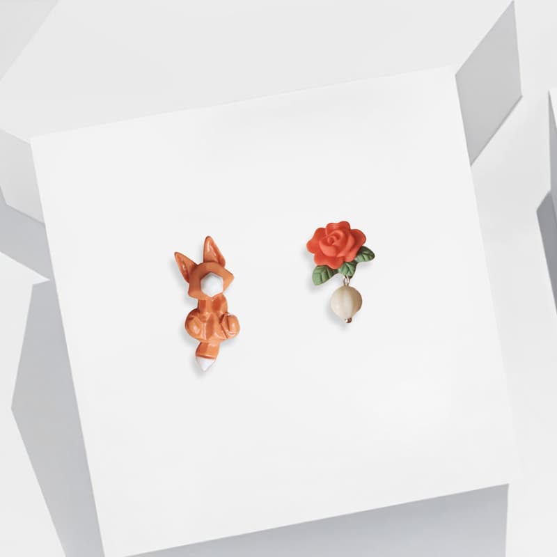 Серьги Серьги-гвоздики Ringlove из сплава женские - изображение 2