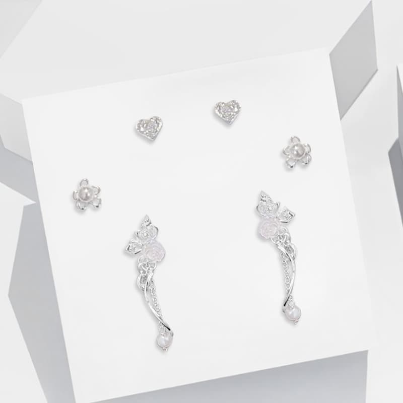 Серьги Серьги-гвоздики Ringlove из сплава женские - изображение 2