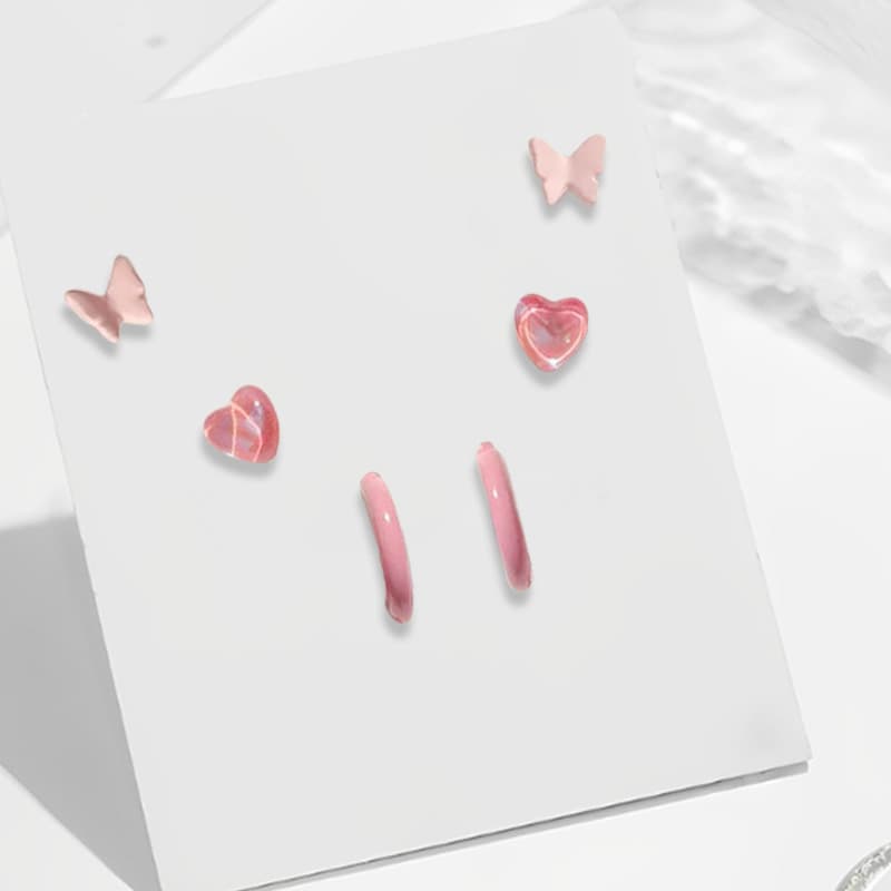 Серьги Серьги-гвоздики Ringlove из сплава женские - изображение 2