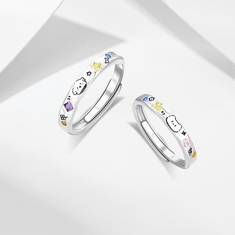 Кольцо Кольца RINGLOVE из серебра 925 пробы унисекс - изображение 3