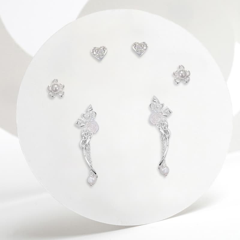 Серьги Серьги-гвоздики Ringlove из сплава женские - изображение 3