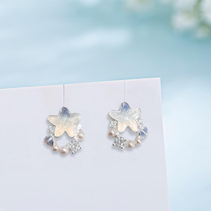Серьги Серьги-гвоздики Ringlove из сплава женские - изображение 3