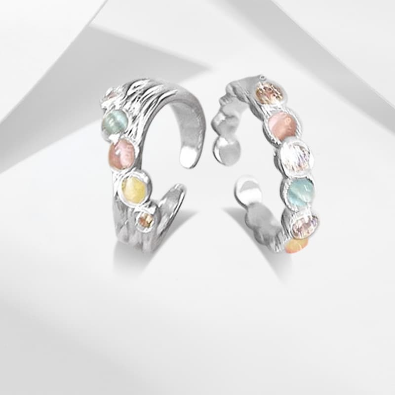 Кольцо Кольца Ringlove с цветной глазурью унисекс - изображение 2