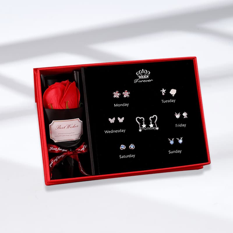 Серьги Серьги Ringlove с цирконием для женщин - изображение 3