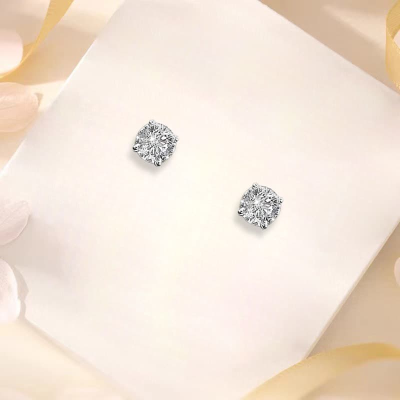 Серьги Серьги Ringlove с цирконием унисекс - изображение 2