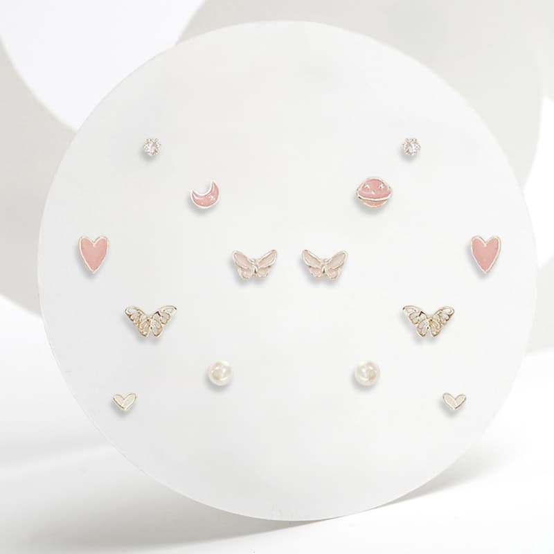 Серьги Серьги-гвоздики Ringlove из сплава женские - изображение 3