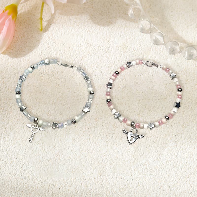 Браслет Ringlove Цветное стекло Браслеты из нефрита Женские - изображение 2