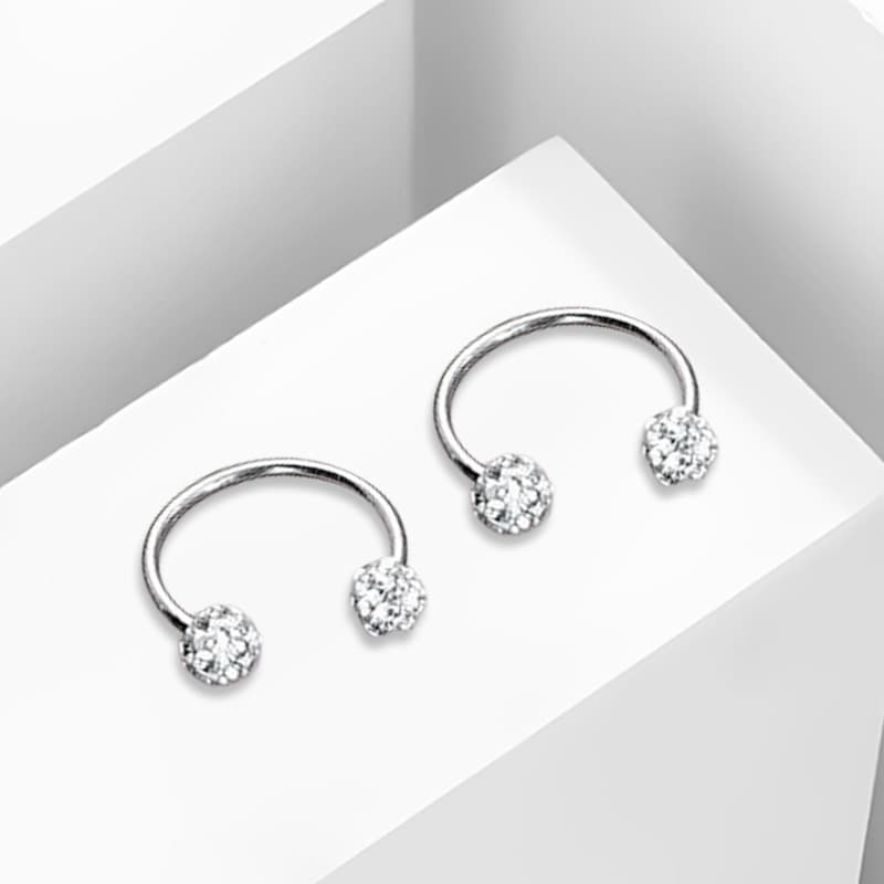 Серьги Серьги-гвоздики Ringlove из сплава унисекс - изображение 2