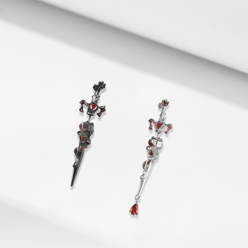 Серьги Серьги Ringlove из сплава с цирконием унисекс - изображение 2