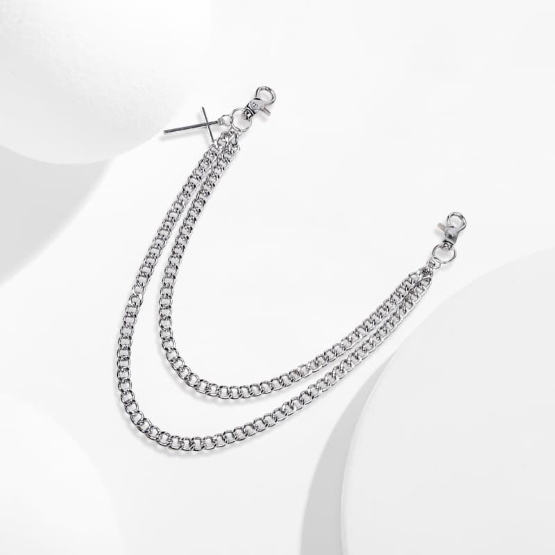 Цепь для брюк Ringlove Металлические цепочки для брюк унисекс - изображение 3