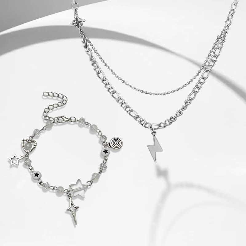 Ожерелье Ringlove Титановые стальные ожерелья унисекс - изображение 2