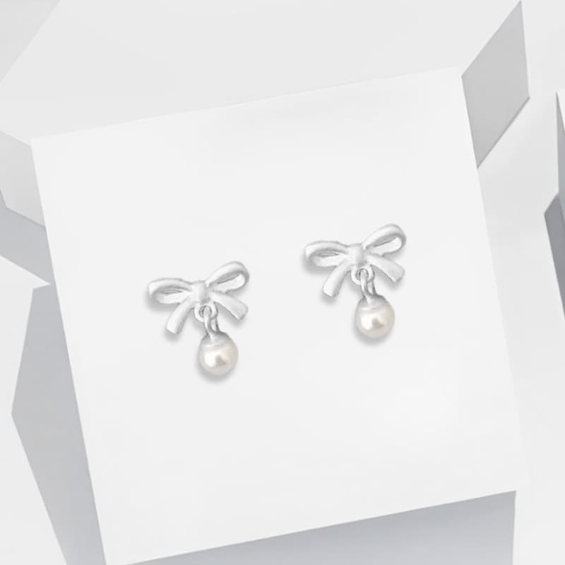 Серьги Серьги-гвоздики Ringlove из сплава женские - изображение 2