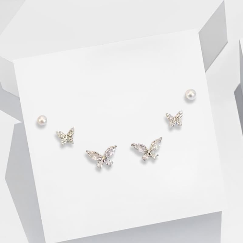 Серьги Серьги-гвоздики Ringlove из сплава женские - изображение 3
