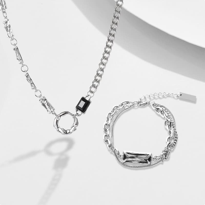 Ожерелье Ringlove ZIRCONIUM Титановое стальное ожерелье унисекс - изображение 2