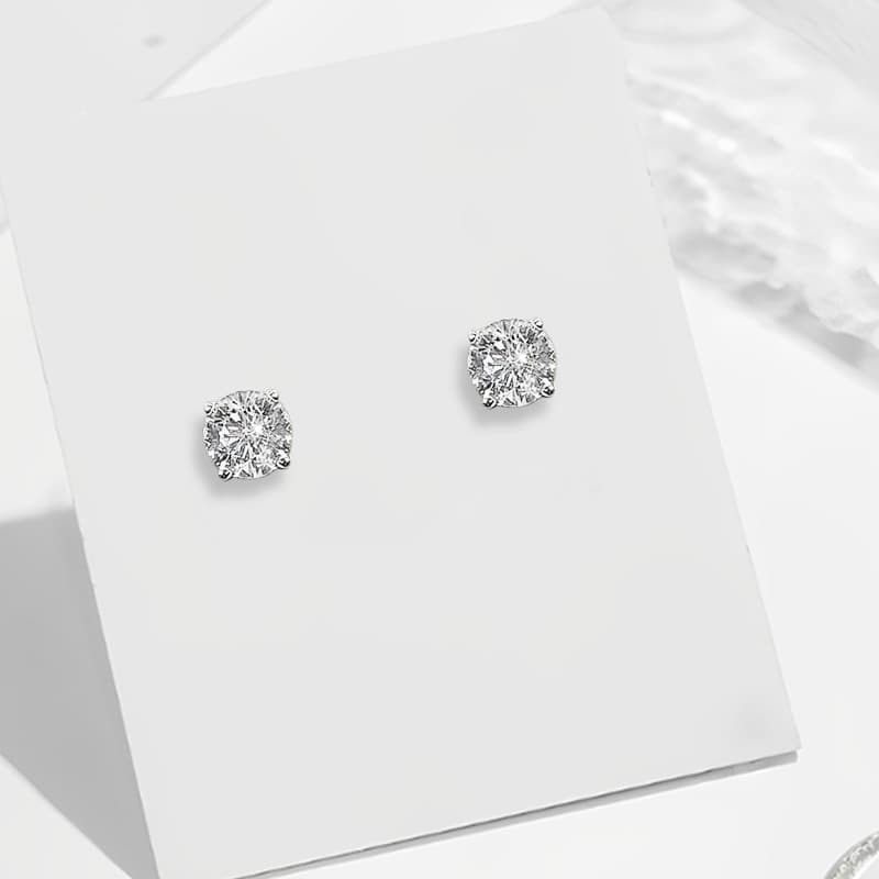 Серьги Серьги Ringlove с цирконием унисекс - изображение 3