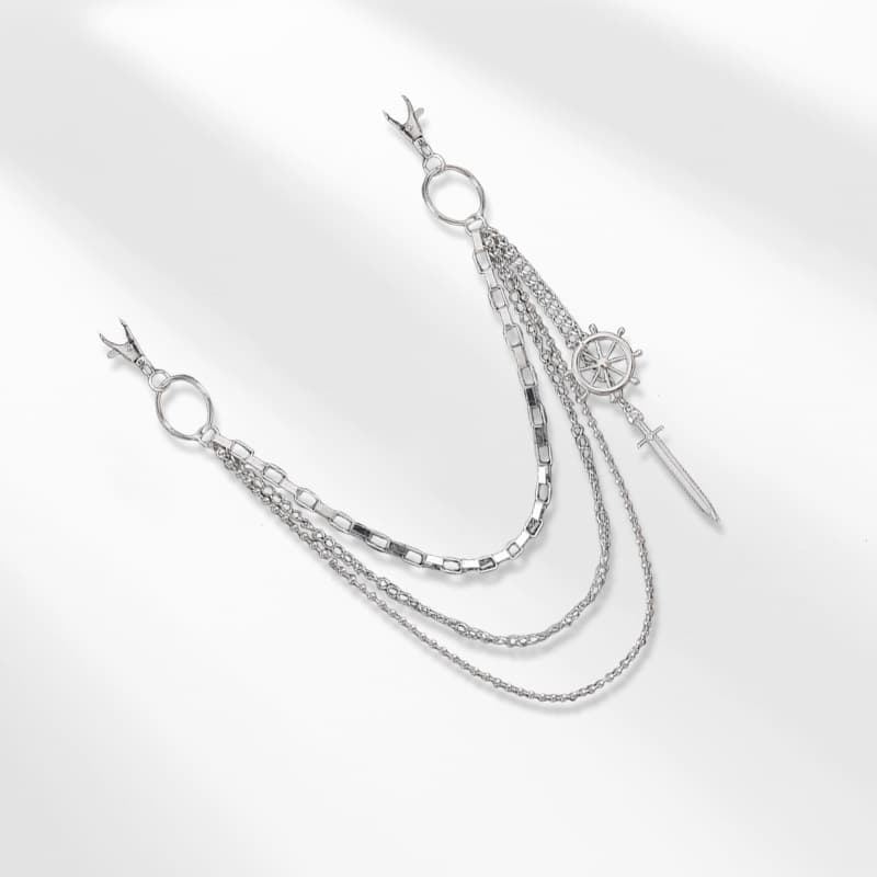 Цепь для брюк Ringlove Металлические цепочки для брюк унисекс - изображение 2