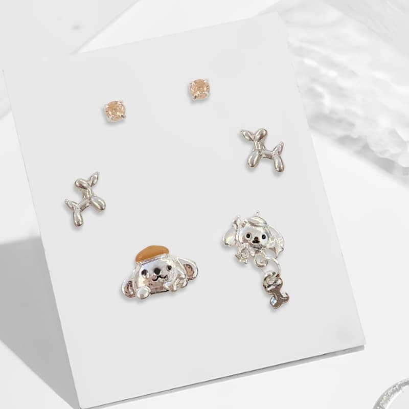 Серьги Серьги-гвоздики Ringlove из сплава женские - изображение 3