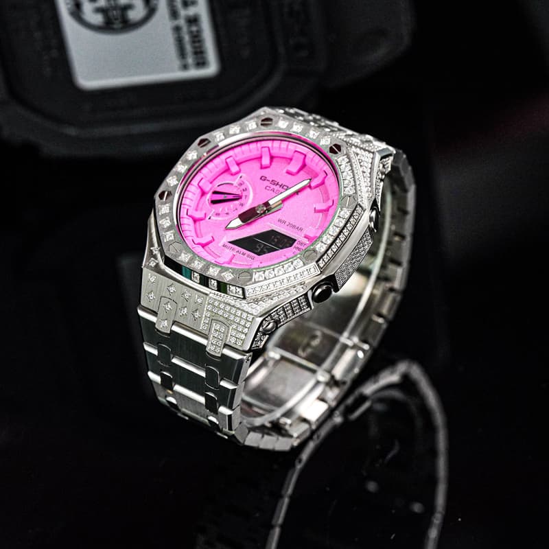 Часы CASIO Custom Series Pink Dial - изображение 4
