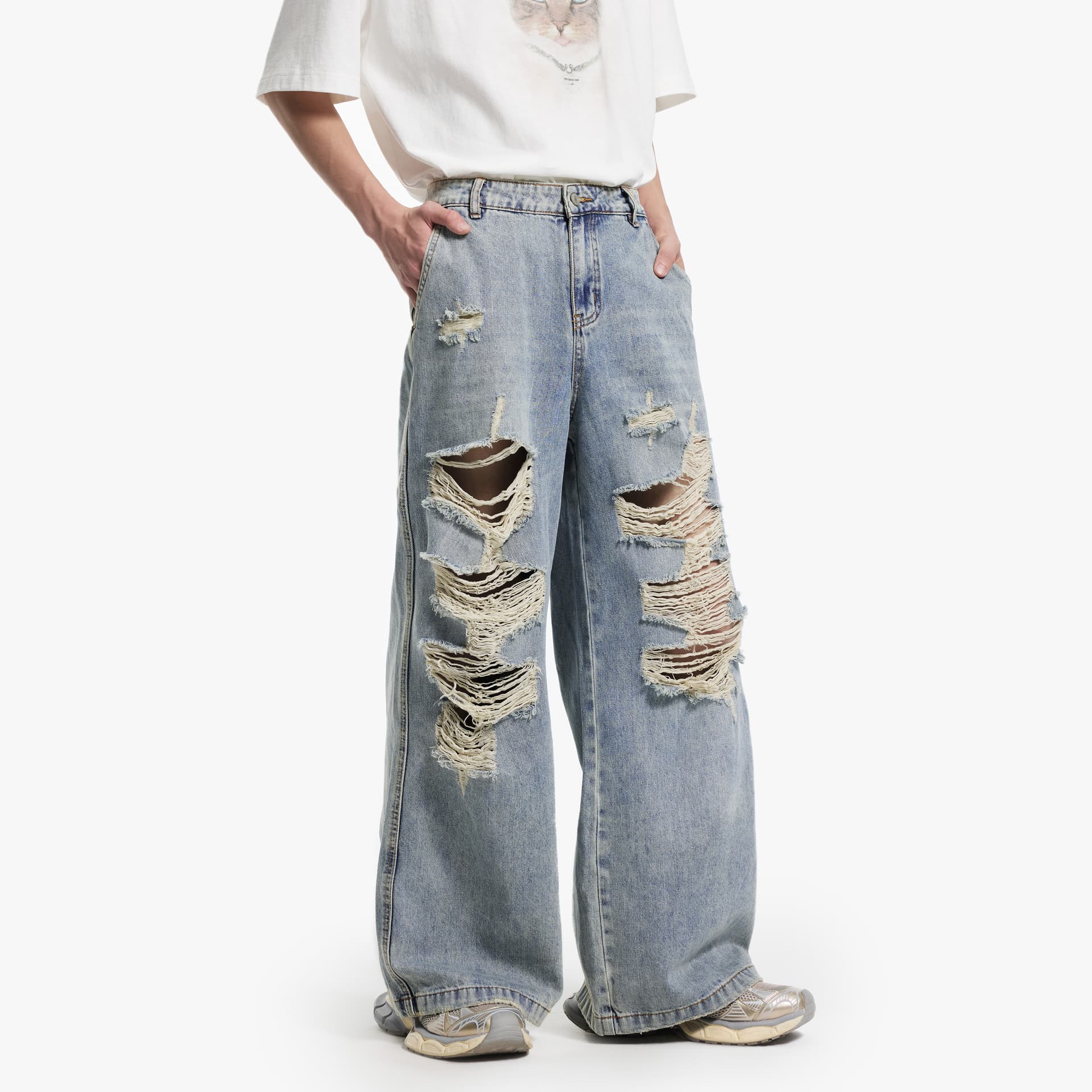 Штаны IMXS Vintage Loose Fit Jeans - изображение 4