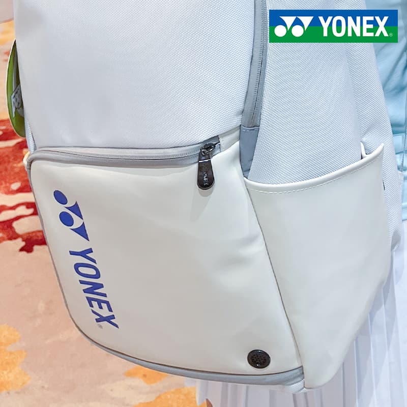 Рюкзак YONEX Естественный и Экологичный Коллекция Ткань + Искусственная Кожа Рюкзак Унисекс Жемчужно-Белый - изображение 3