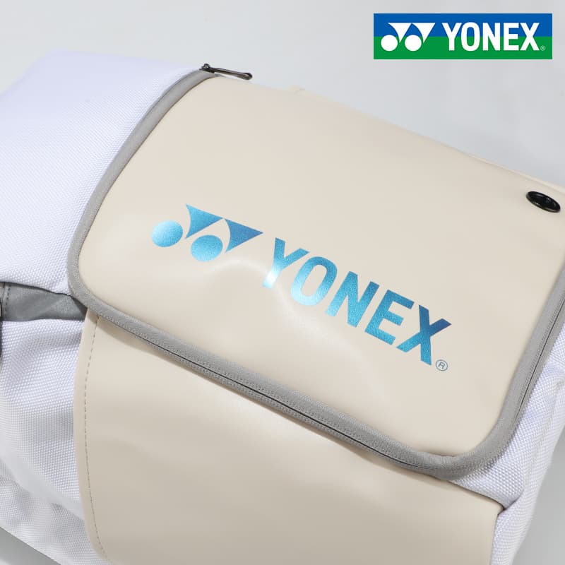 Рюкзак YONEX Естественный и Экологичный Коллекция Ткань + Искусственная Кожа Рюкзак Унисекс Жемчужно-Белый - изображение 4