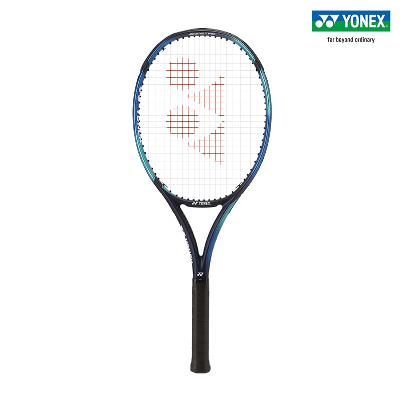 YONEX 07EZAGC 260г Ракетка Вес 102 Квадратный Дюймовый Голова Размер Темно-ночной Озерно-голубой Унисекс - изображение 9