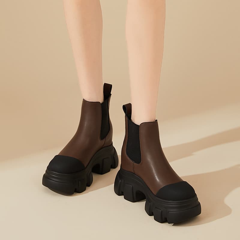 Ботинки челси DAPHNE PU 6cm - изображение 5