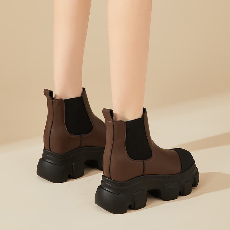 Ботинки челси DAPHNE PU 6cm - изображение 6