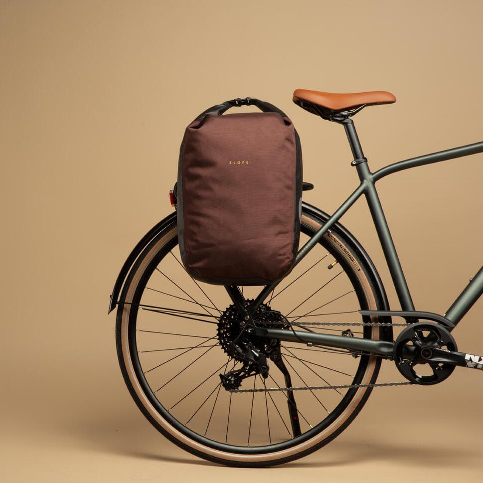 DECATHLON 20L Туристические сумки для велоспорта унисекс коричневый - изображение 5