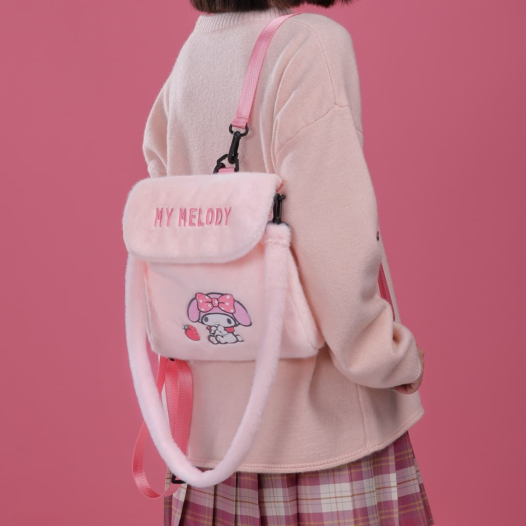 Рюкзак Sanrio Полиэстер Рюкзак Стандартный (Standard) Женский Многоцветный - изображение 8
