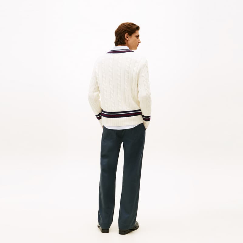 Кофта Tommy Hilfiger Белый YBI Мужские Свитера - изображение 5