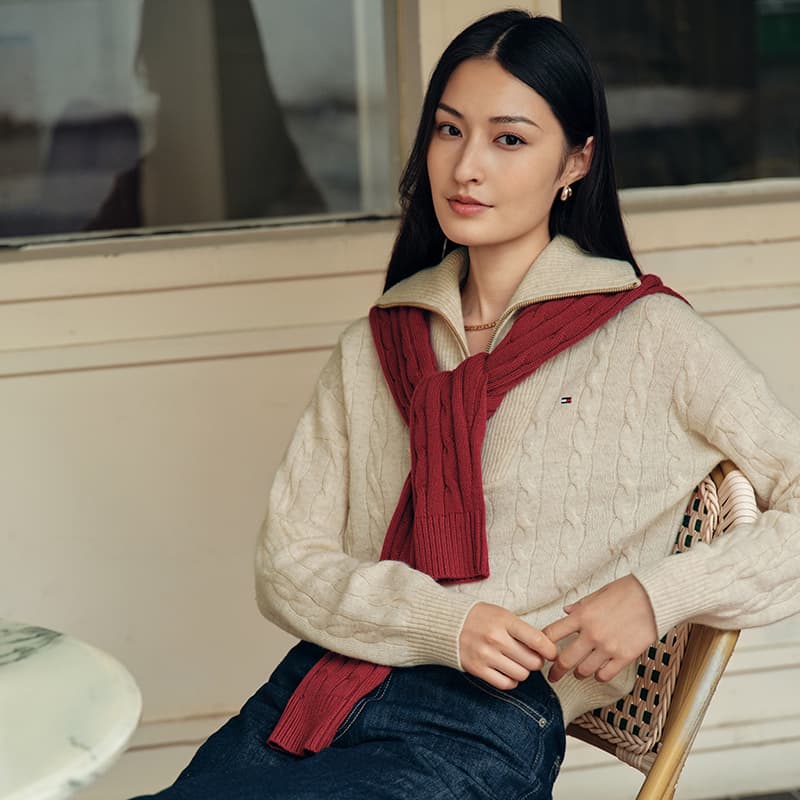 Кардиган Tommy Hilfiger Женские Свитеры - изображение 6