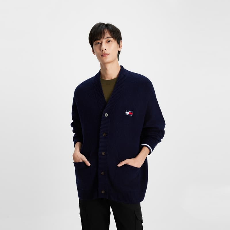 Tommy Hilfiger Трикотаж Мужской Темно-синий - изображение 3