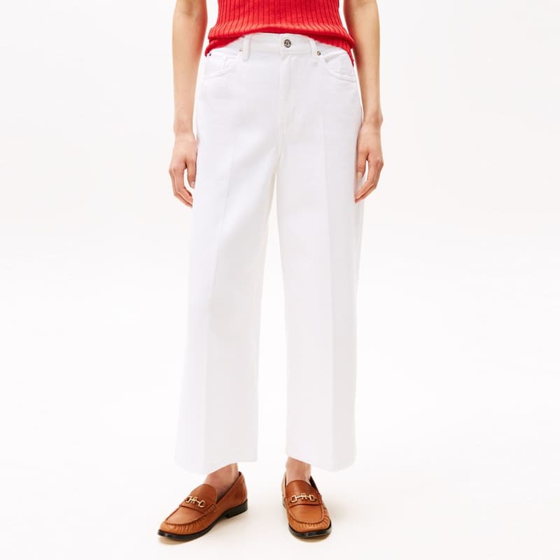 Джинсы Tommy Hilfiger Джинсы Женские Белые - изображение 4