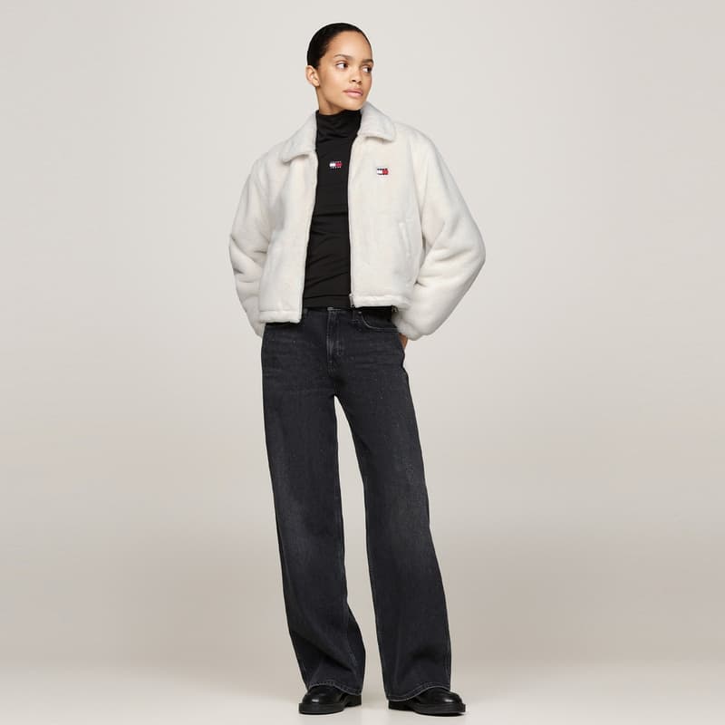 Куртка Пальто из бархата Tommy Hilfiger для женщин - изображение 7