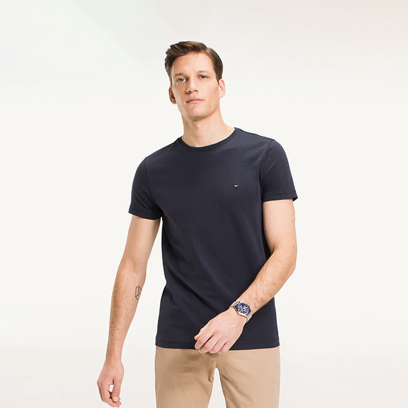 Футболка Tommy Hilfiger Мужские T-рубашки - изображение 12