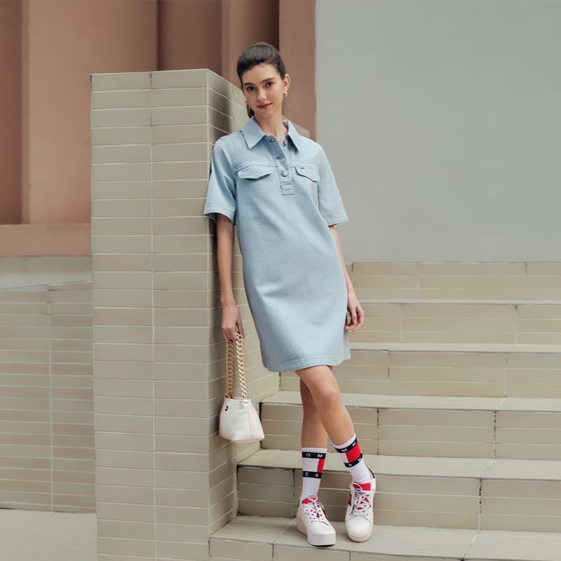 Платье Tommy Hilfiger Платье с короткими рукавами Женское - изображение 3
