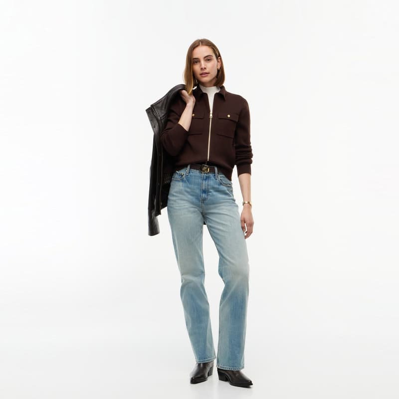 Кофта Tommy Hilfiger Темно-коричневый HJT Женская Трикотажная - изображение 5