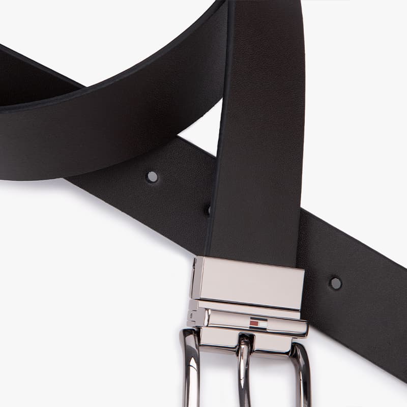 Ремень Ремни из спилок коровьей кожи Tommy Hilfiger Мужские 3,5 см - изображение 6