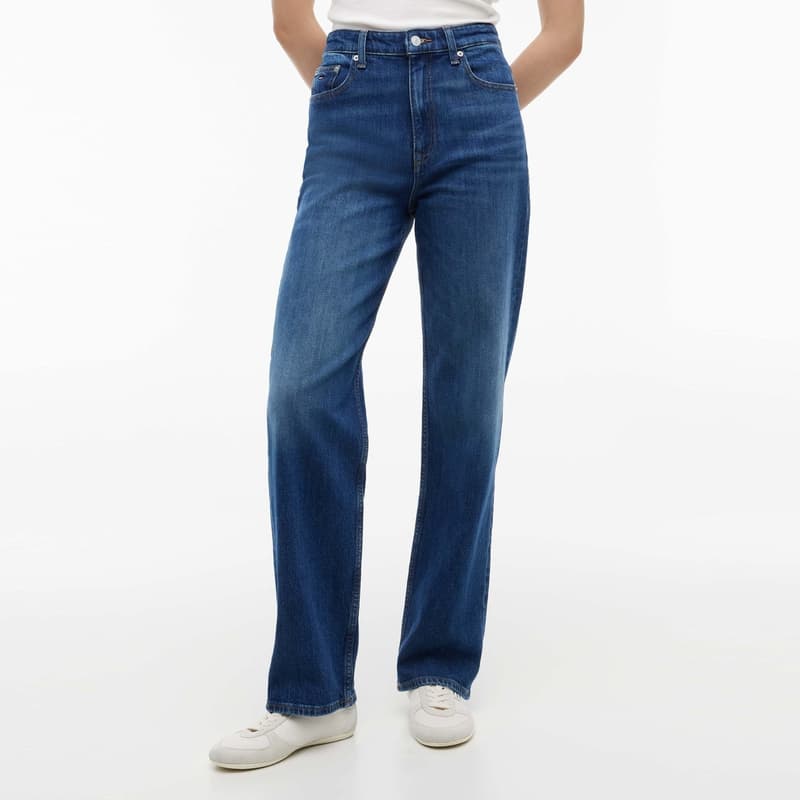 Джинсы Tommy Hilfiger Джинсовый Синий 1BK Женские Джинсы - изображение 1