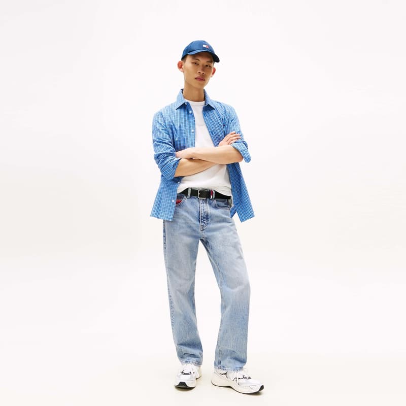 Штаны Tommy Hilfiger Джинсовый Синий 1A5 Мужские Джинсы - изображение 6