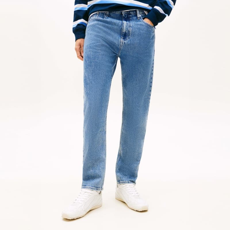 Штаны Tommy Hilfiger Джинсовый Синий 1A5 Мужские Джинсы - изображение 3